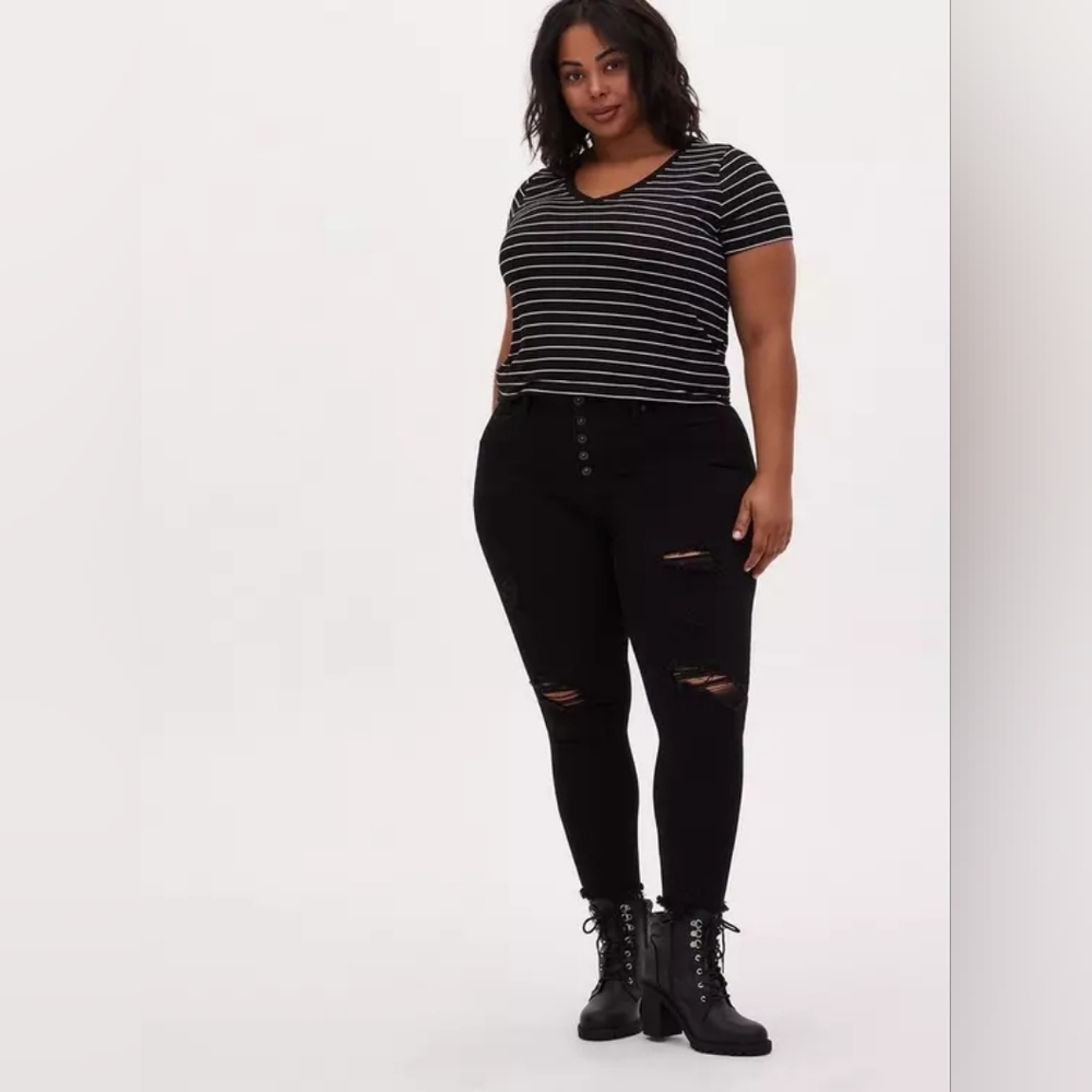 Sky High Skinny Premium Stretch High-Rise Jean 18S (C3-6) - Picture 3 of 5
